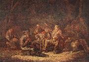 CUYP, Benjamin Gerritsz. Peasants in the Tavern oil